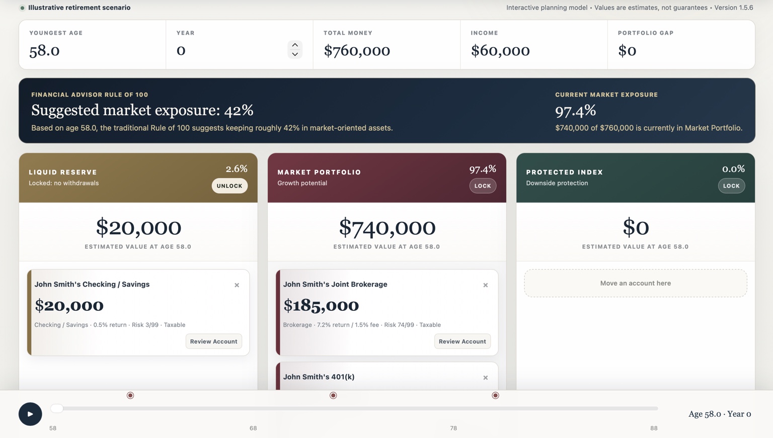 Financial Planner Simulator screenshot 2