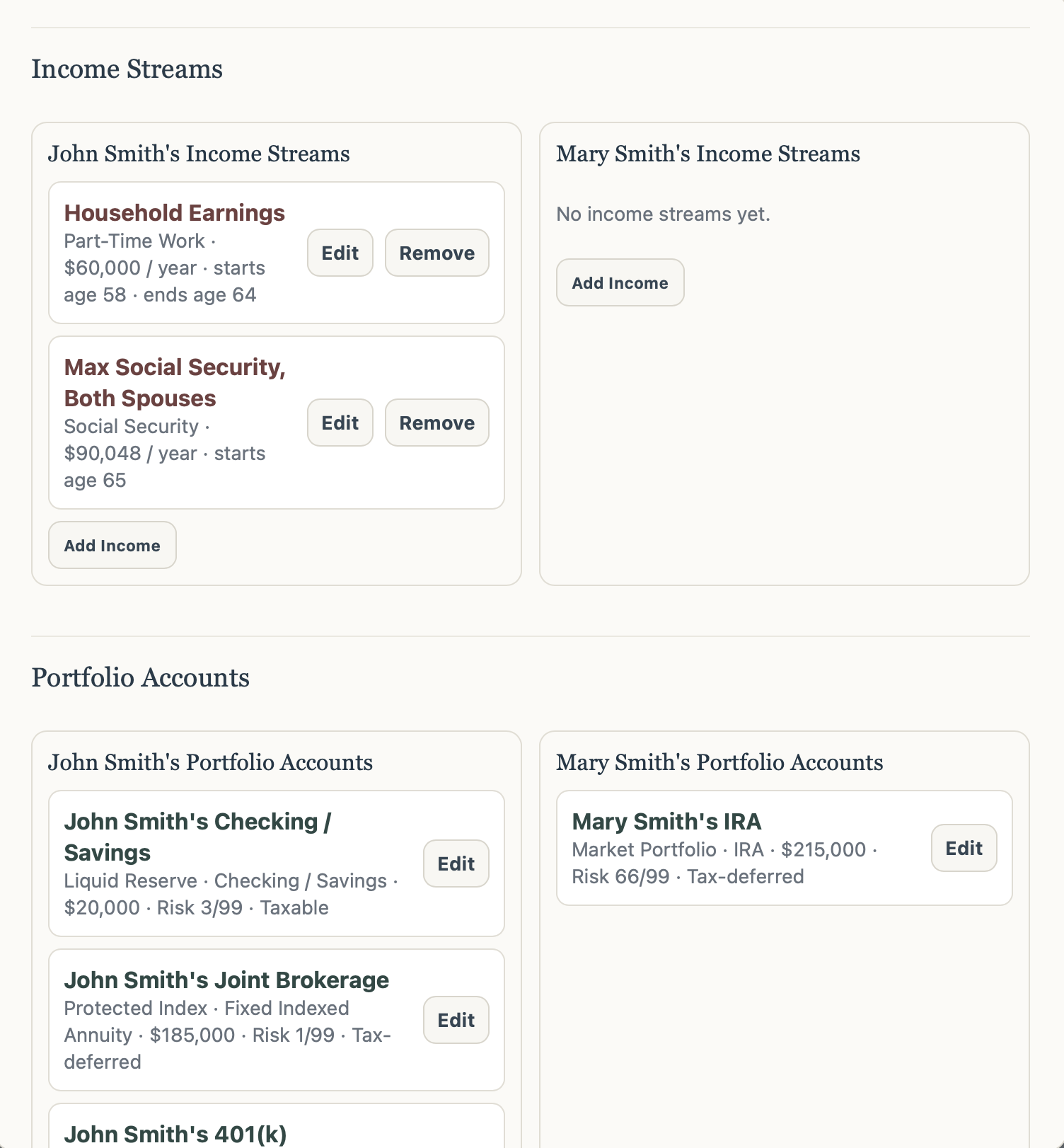 Financial Planner Simulator screenshot 4