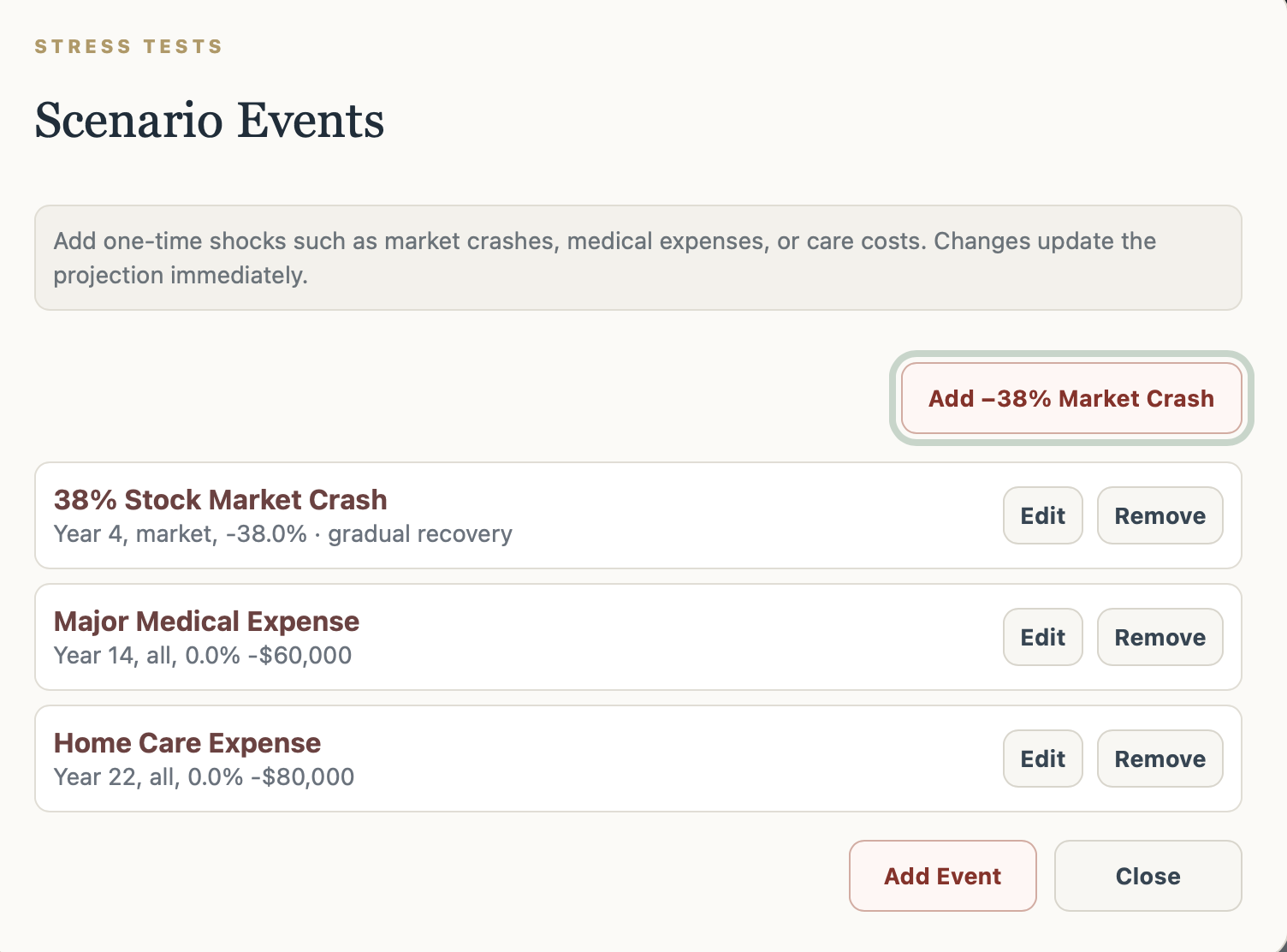 Financial Planner Simulator screenshot 5