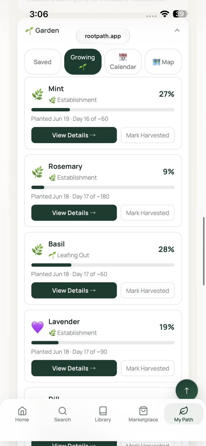 RootPath app screenshot 3